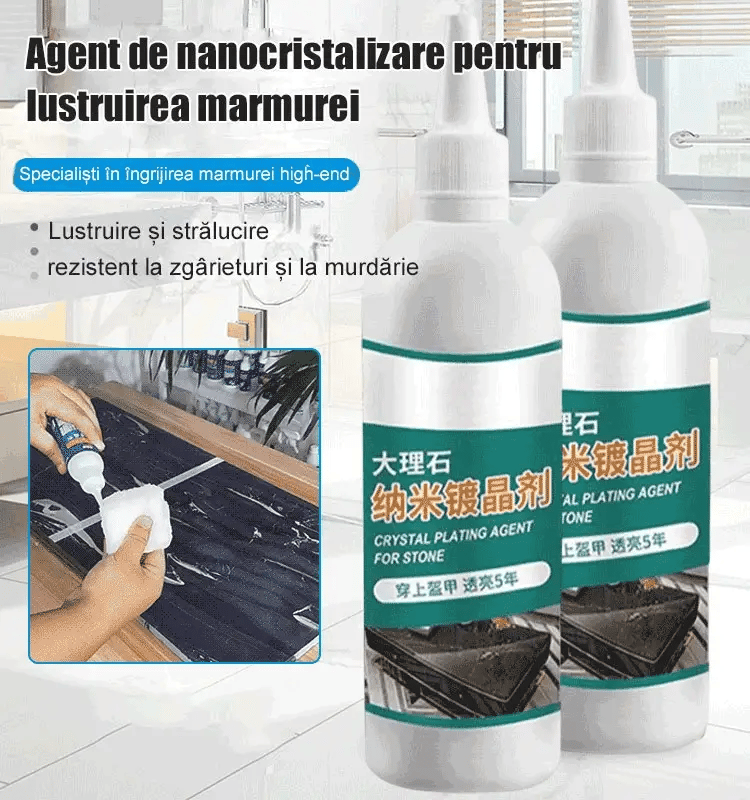 Marble nano-plating agent