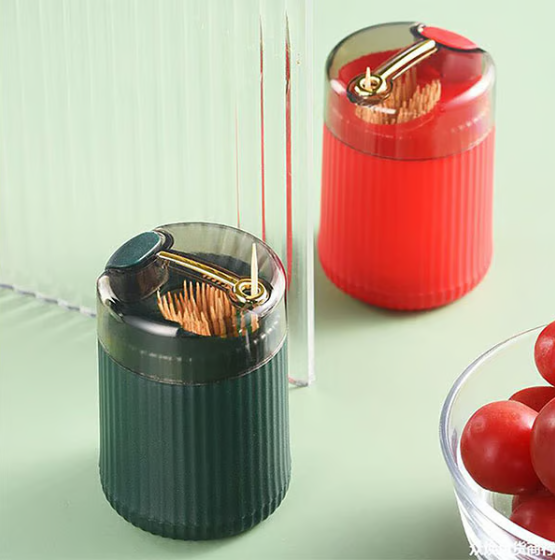 Pop-up Automatic Toothpick Dispenser