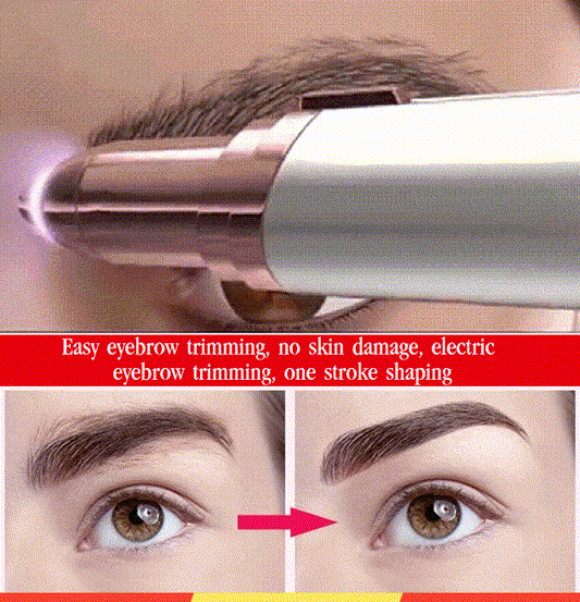 Automatic eyebrow trimmer