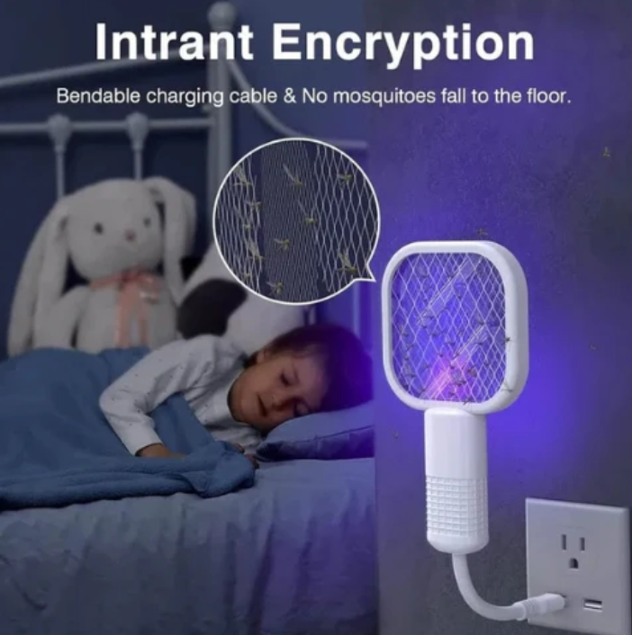 2026 New USB Mini Electric Fly Swatter