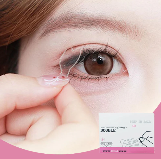 Invisible Strong Support Double Eyelid Tapes for Enlarging Eyes
