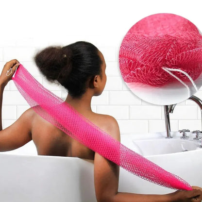 Exfoliating Net Sponge, Ethically Sourced from Nigeria Bath Sponge, Smooth Skin Bath Sponge Shower