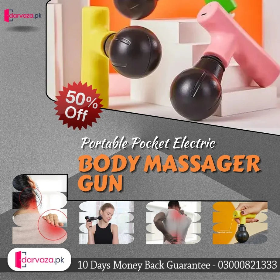 Portable Pocket Electric Body Massager Gun