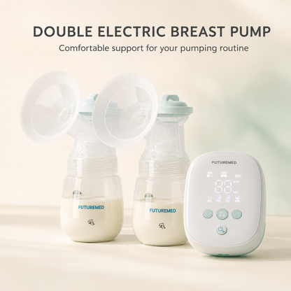 FUTUREMED Double Electric Breast Pump – 4 Smart Modes