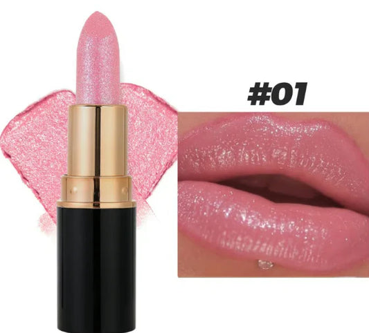 Diamond Lip Gloss Glitter Lipstick Waterproof