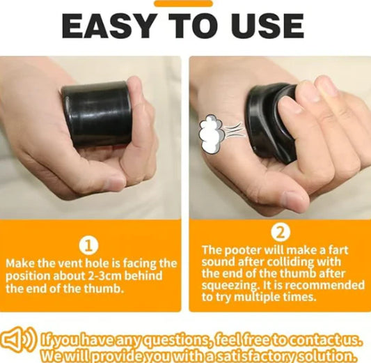 Novelty Squeeze Pooter Fart Machine