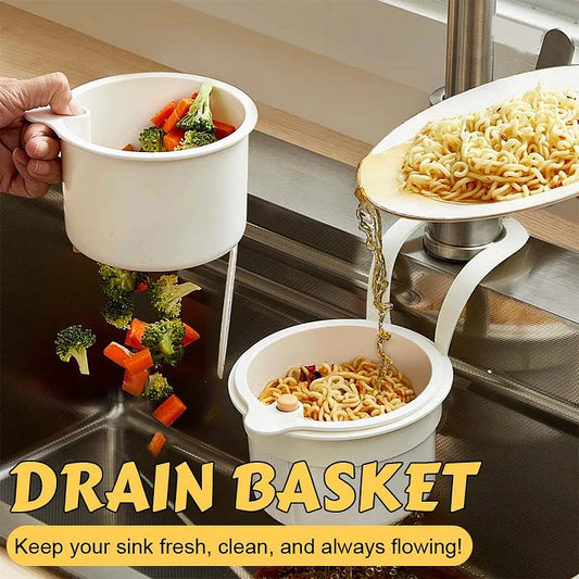Multifunctional drainage basket