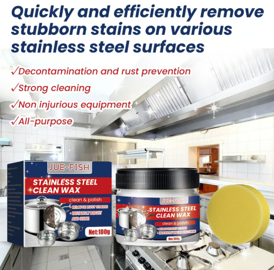 Magical Nano-Technology Stainless Steel Cleaning Paste （with sponge）