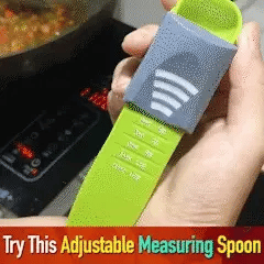 DOUBLE-END ADJUSTABLE Measuring Spoon