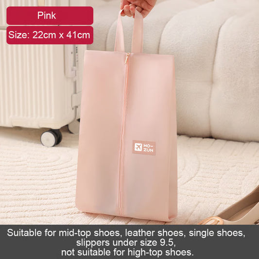 New Twill Travel Shoe Storage Bag - Foldable Waterproof Shoe Bag