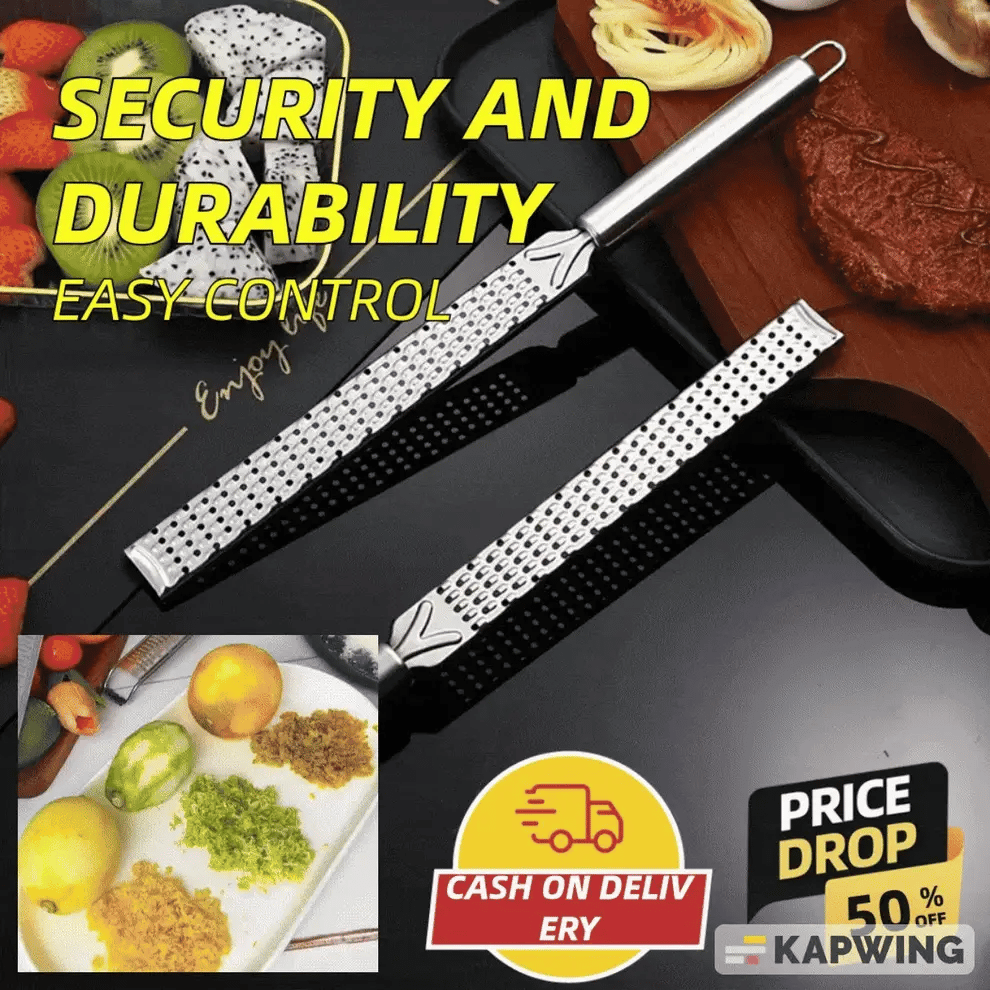 Multifunctional stainless steel grater