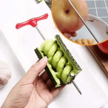 Fruit spiral knife