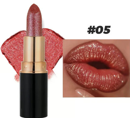 Diamond Lip Gloss Glitter Lipstick Waterproof