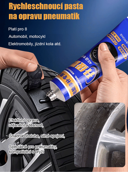 Quick-drying special tire repair paste