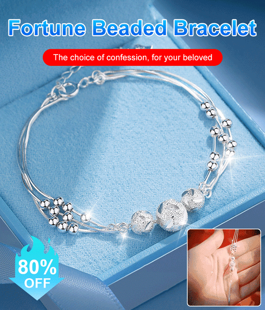 Three Lives Three Carved Lucky Bead Bracelet
