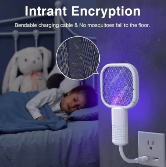 2026 New USB Mini Electric Fly Swatter