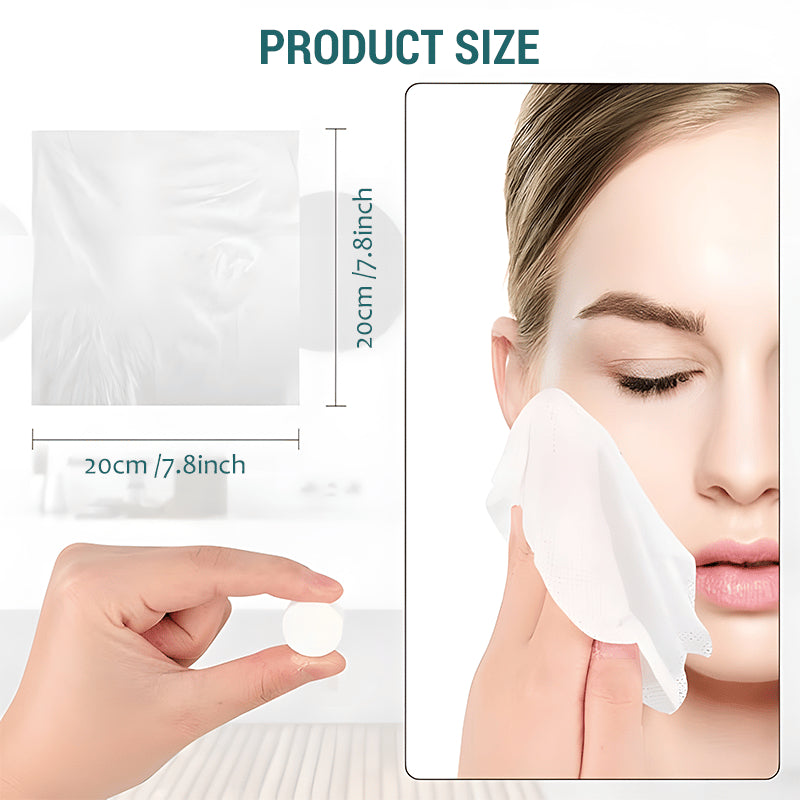 🏆Flash Sale⚡50K+ SOLD!💥✨Compressed Towel Tablets - 142% high-quality pure cotton