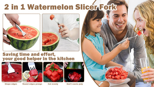 3-in-1 Melon Slicer & Serving Fork