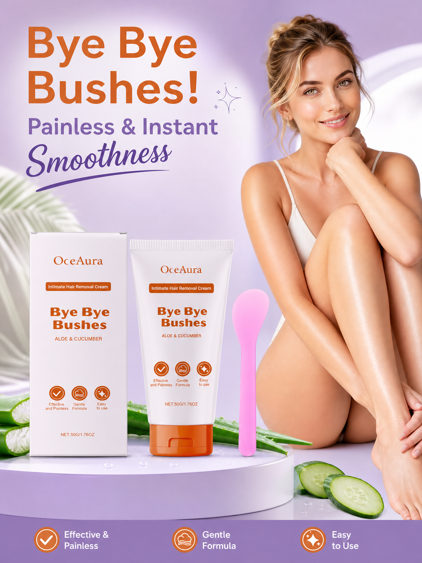 Gentle Hair Removal Cream