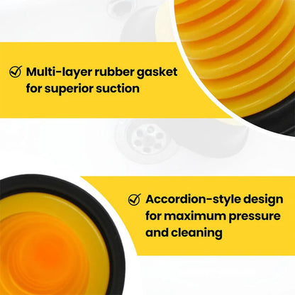 Mini Sink Drain Plunger for Bathrooms