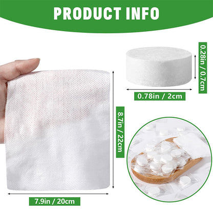 🏆Flash Sale⚡50K+ SOLD!💥✨Compressed Towel Tablets - 142% high-quality pure cotton