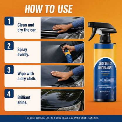 2026NEW✨Hot Sale🔥Quick Effect Car Coating Spray